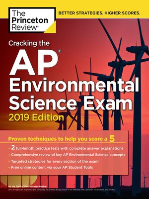 cover image of Cracking the AP Environmental Science Exam, 2019 Edition